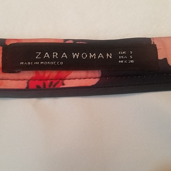 Zara Floral Scuba Skirt - Picture 3 of 6
